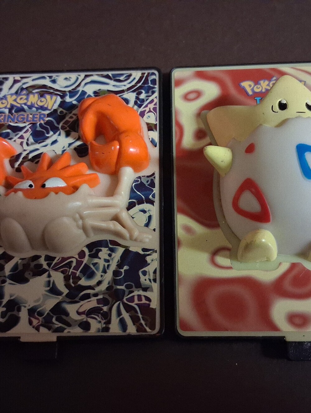 Vintage Pokémon cards.